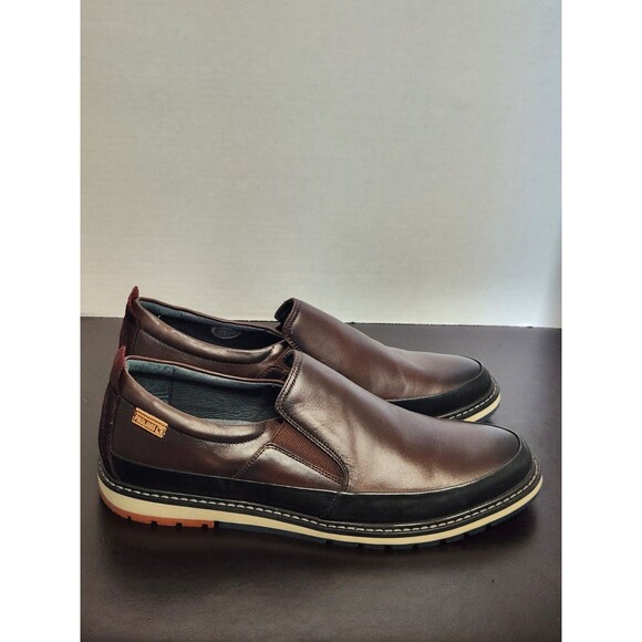 Sz8.5/9 - Pikolinos Mens Berna Loafer Brown Leather Slip On Casual Comfort Shoes main image 8